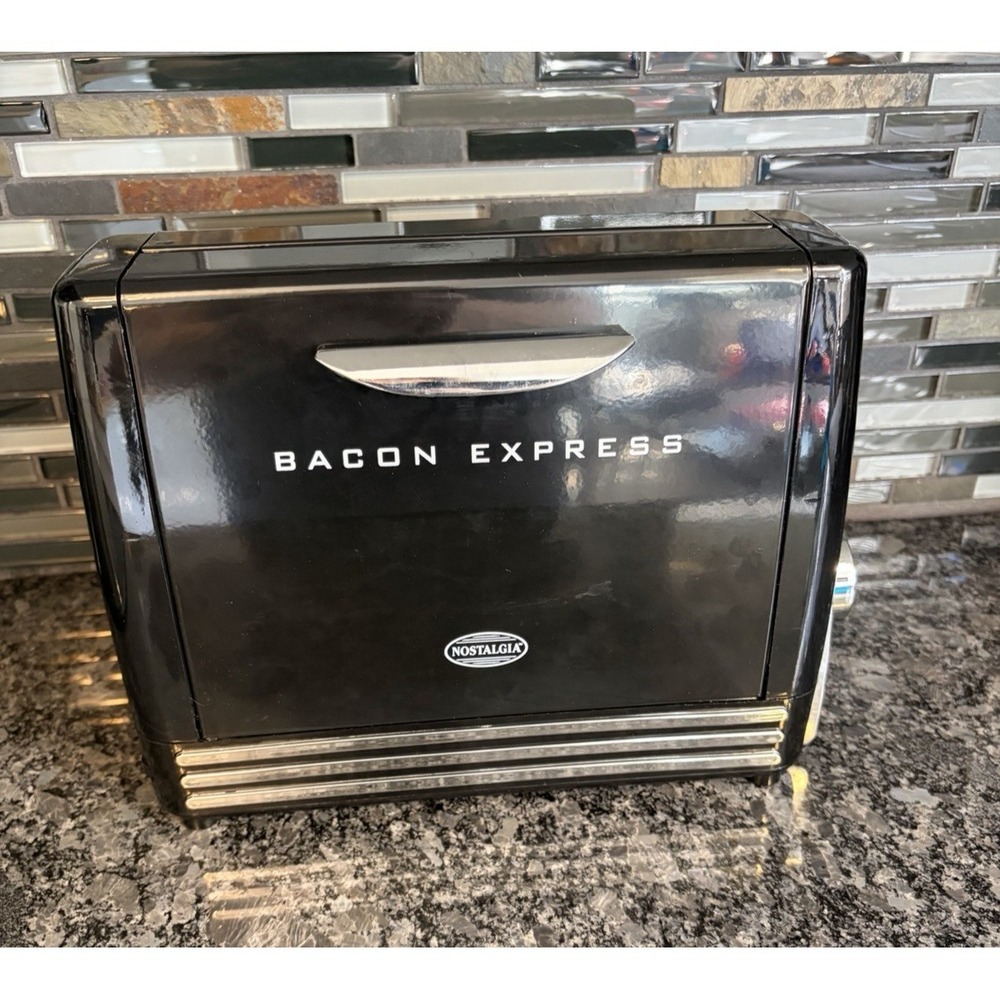 Nostalgia Bacon Express Crispy Bacon Strip Grill Tested Works